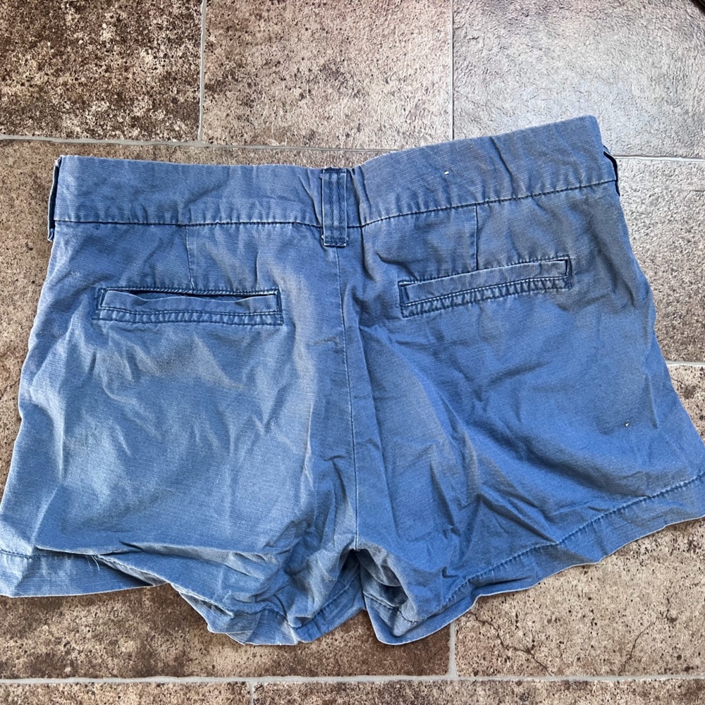 Blue casual shorts